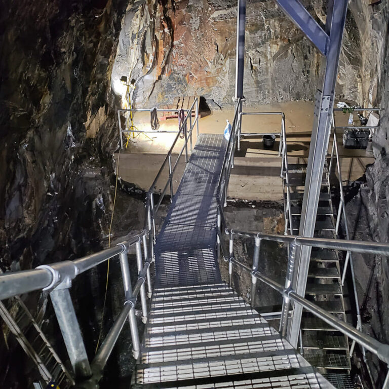 Innovative Access Solution for Llechwedd Slate Caverns